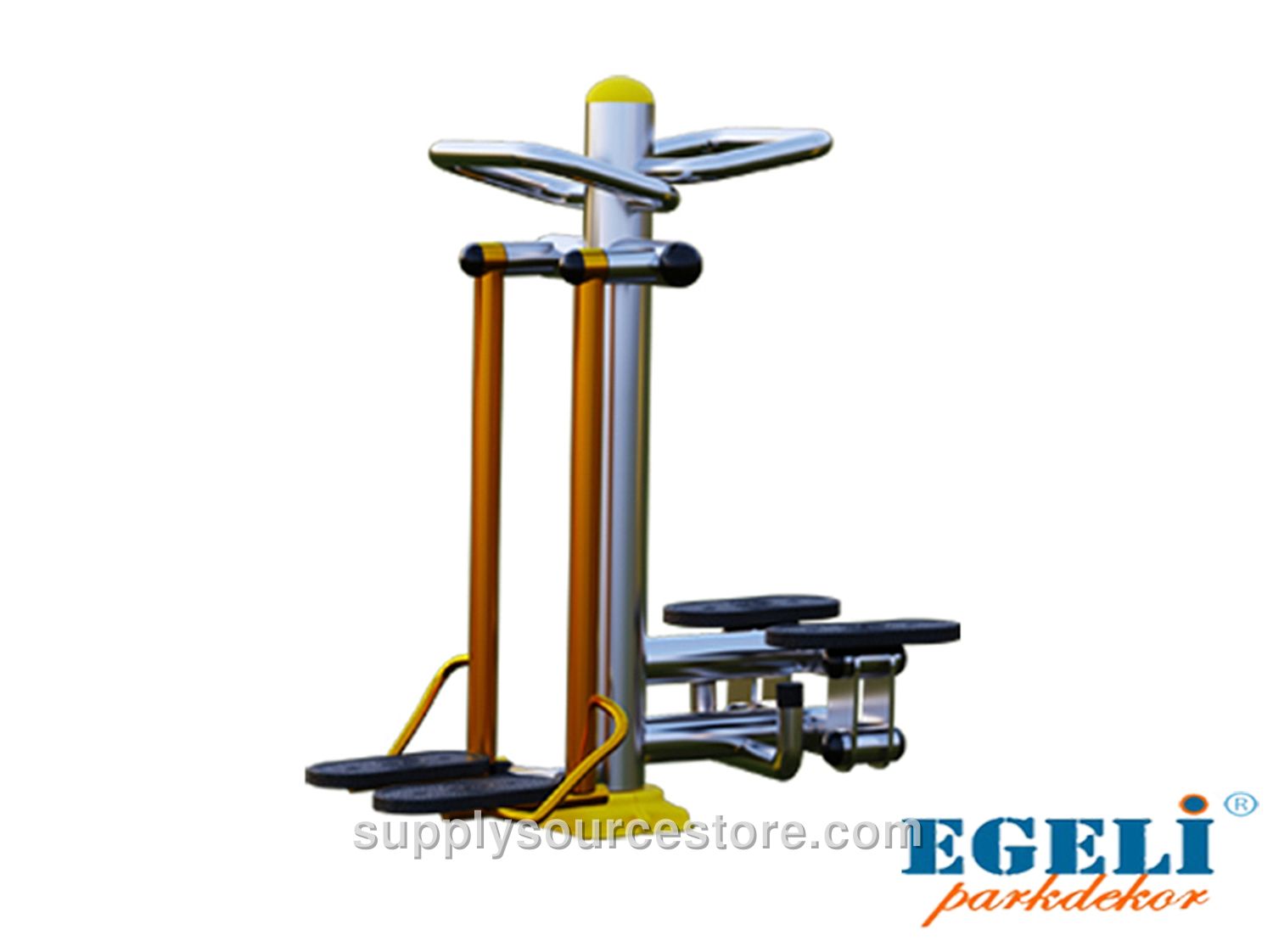 Inner and Outer Leg Strengthening Step Exercise Machine