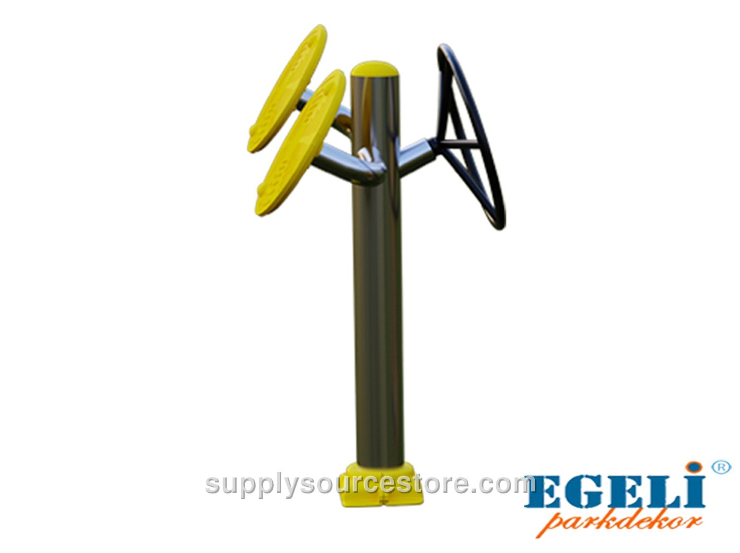 Standing Back Stretch and Side Swing Exercise Equipment