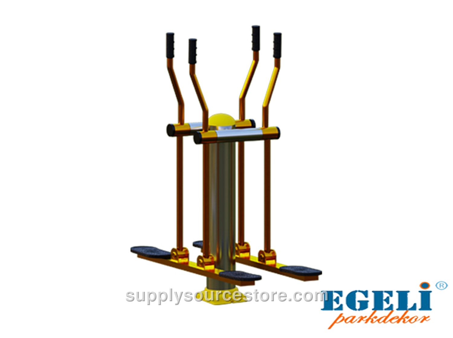 Dual Space Walk Fitness Equipment