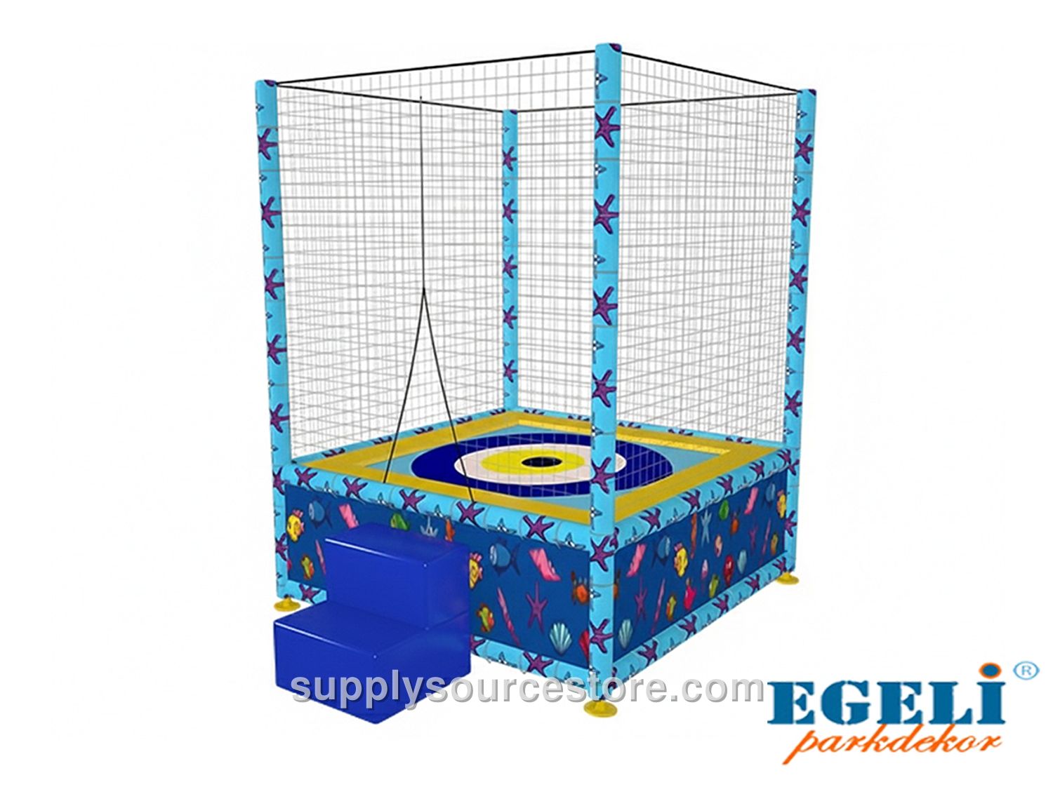 Trampoline (Mesh Guard) 180×180 cm (70.9 x 70.9 in)