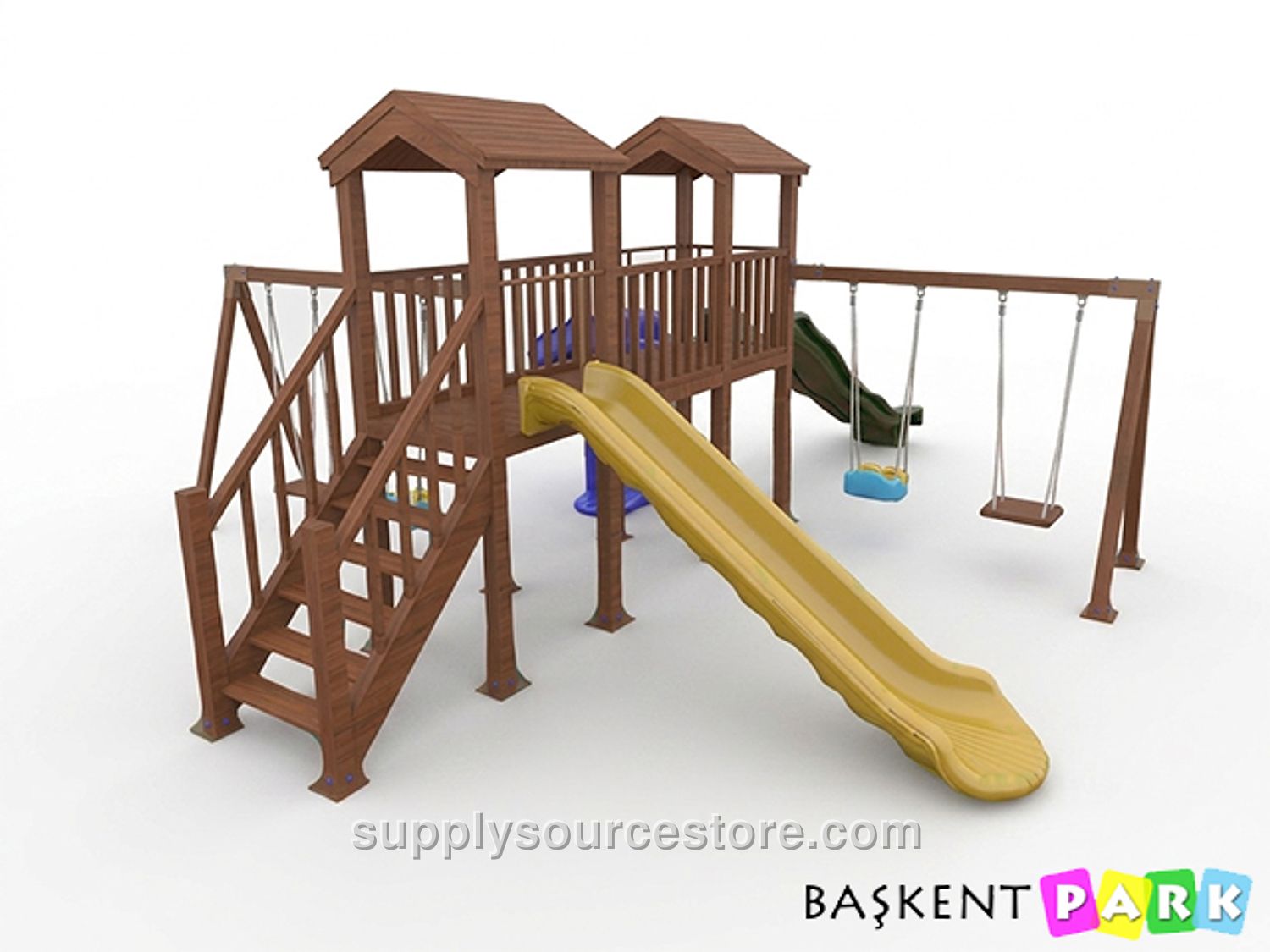 Wooden Children Playground (Classic Series)