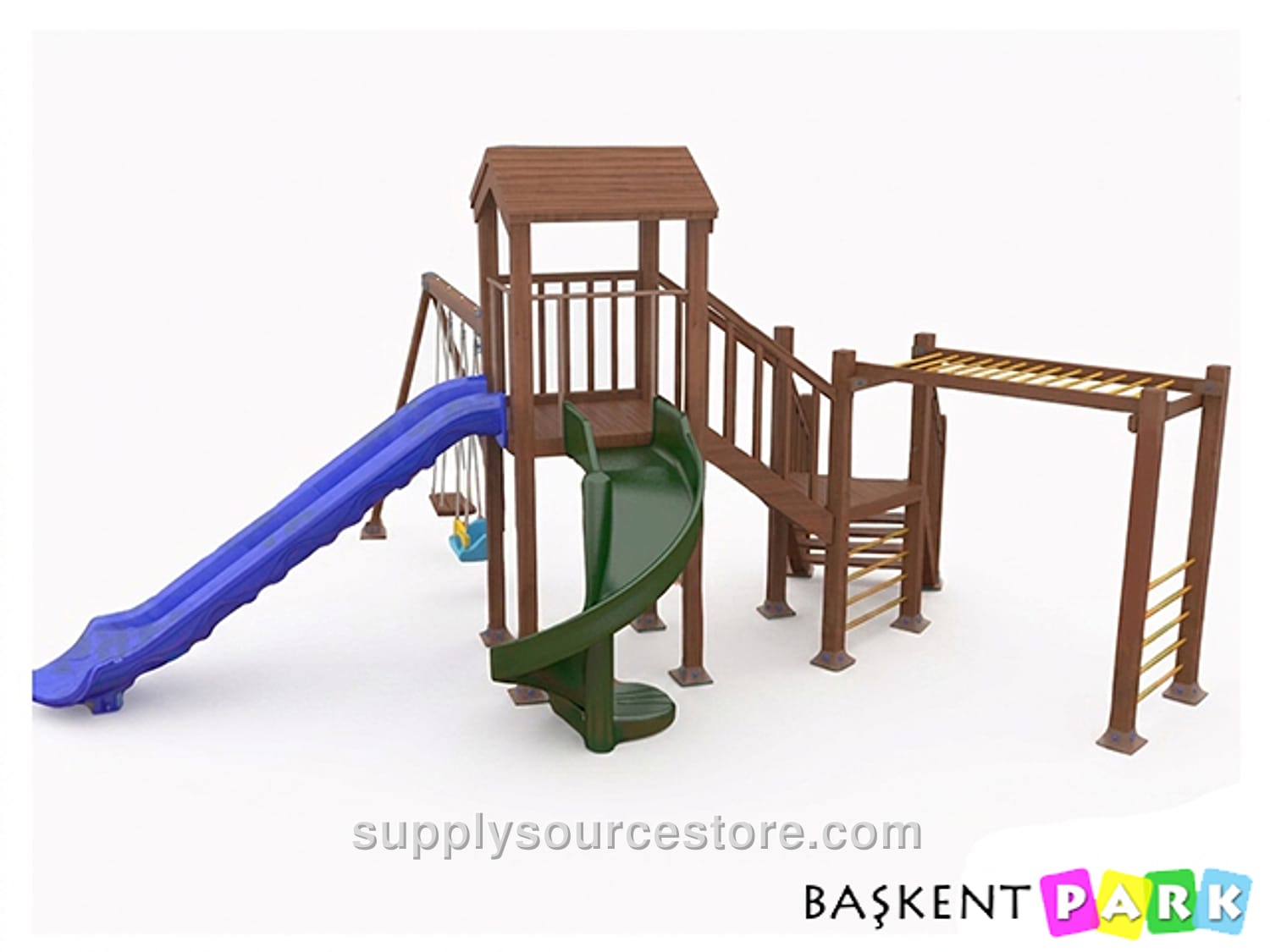 Wooden Playground Set