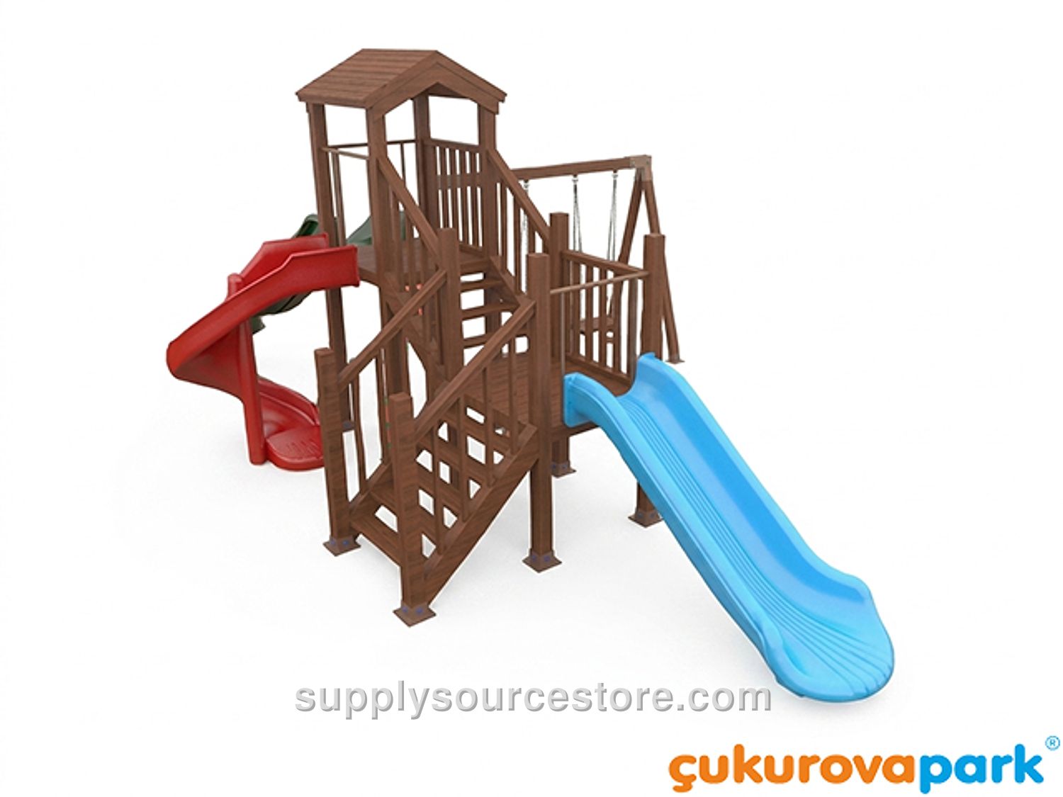 Wooden Kids Playground (Classic Series)