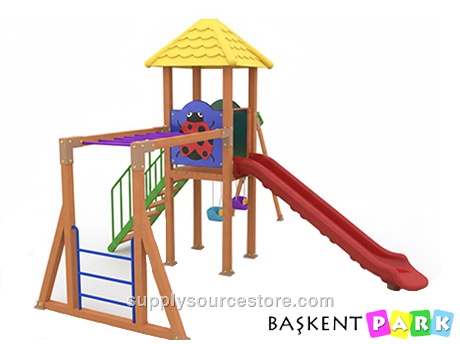 Wooden Series Children's Playground