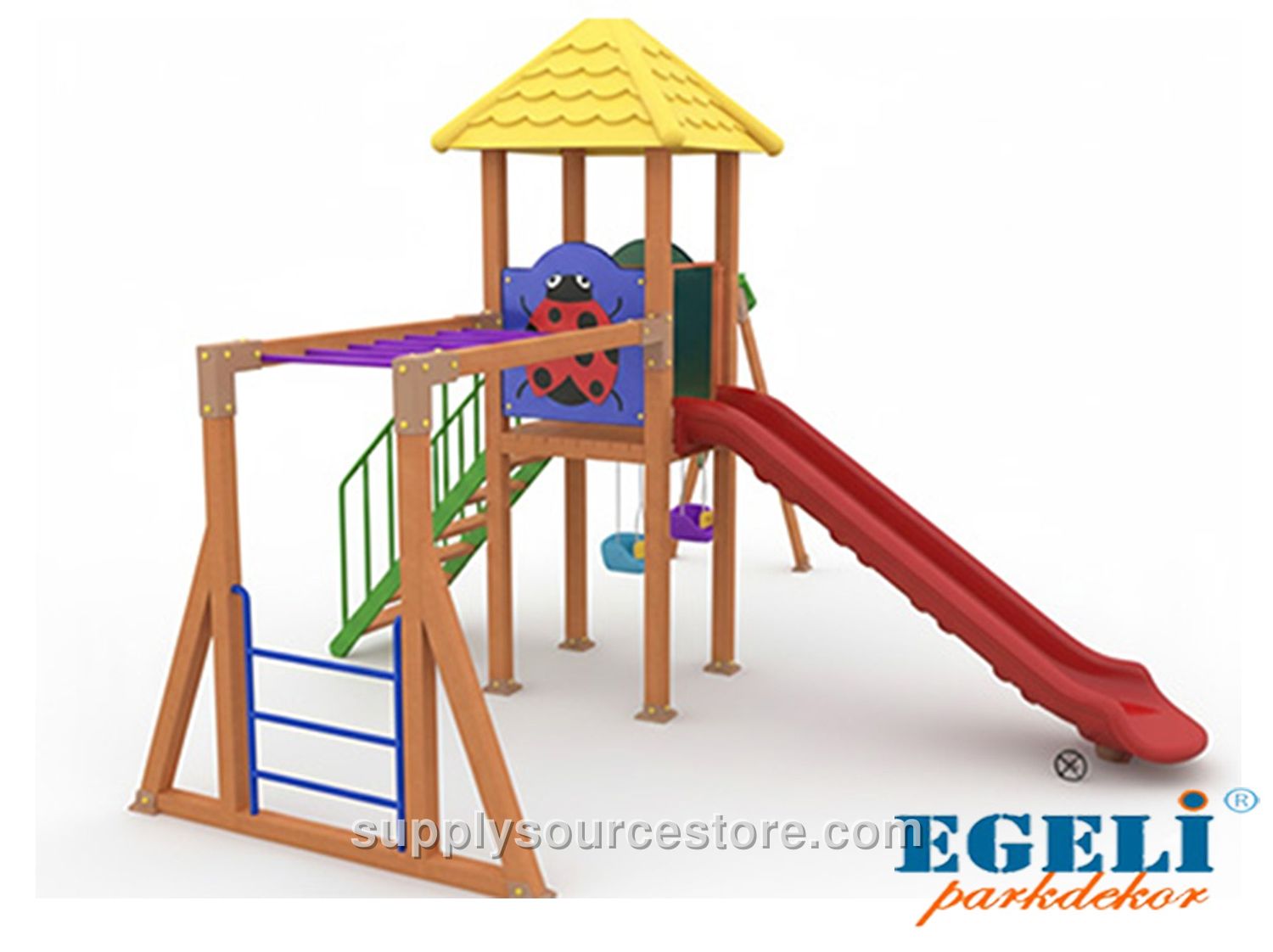 Wooden Series Children's Playground