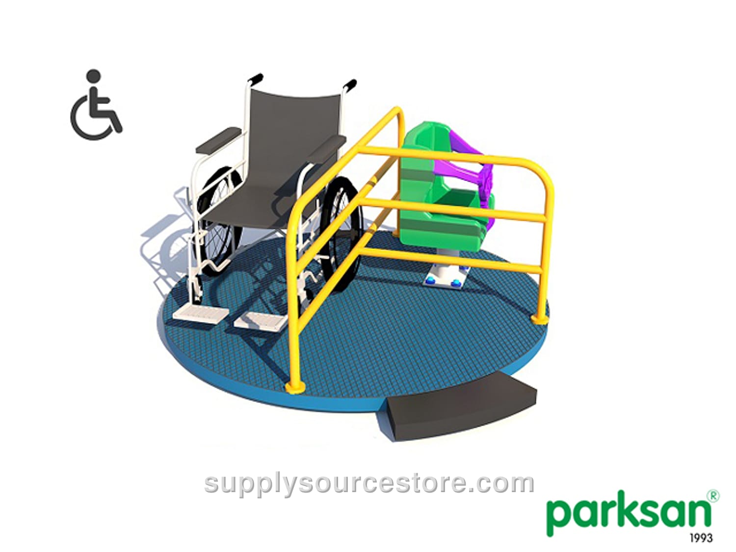 Accessible Car Merry-Go-Round · SS-010143