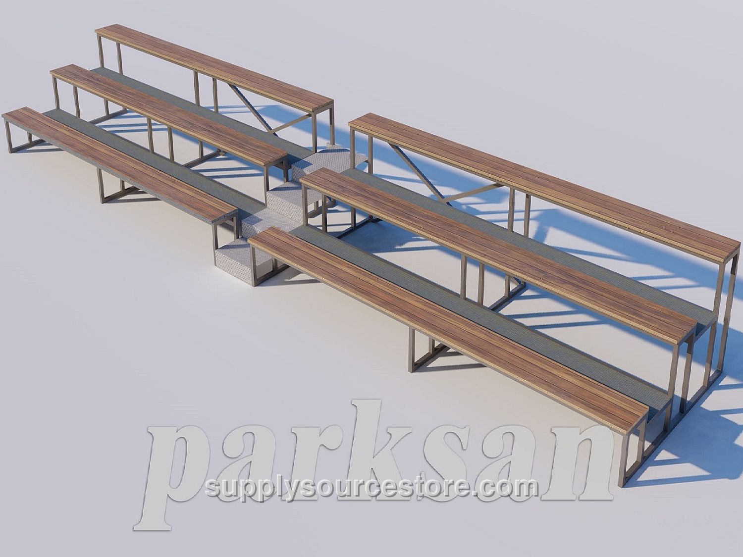 Wooden Bleacher (60 Seats)