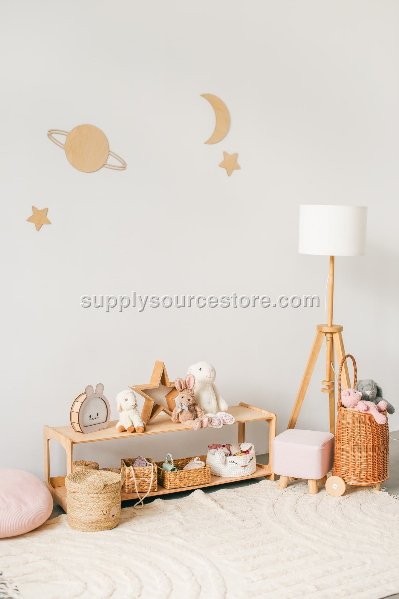 2 Tier Open Shelf