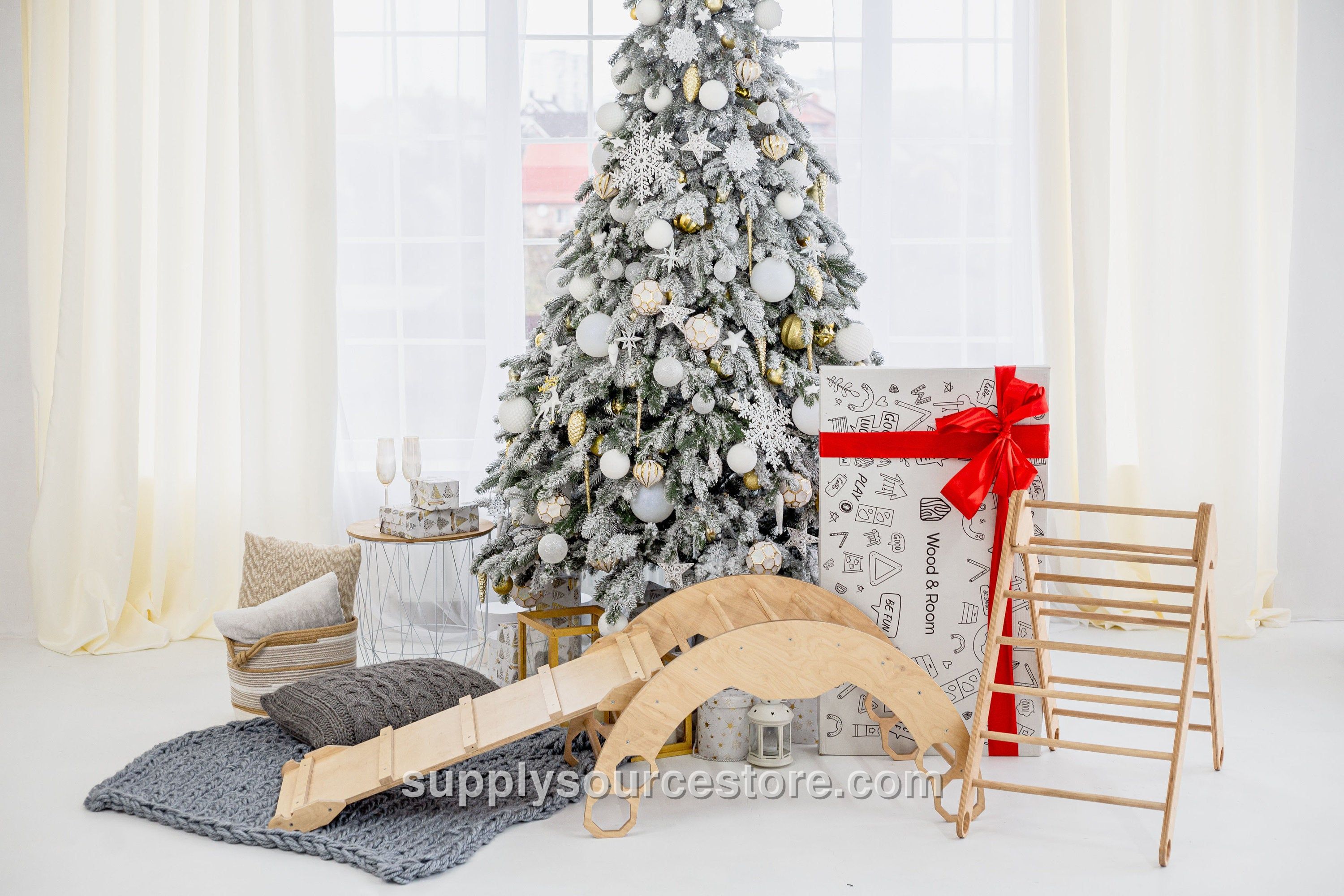 Christmas Set: Arch, Triangle & Ramp