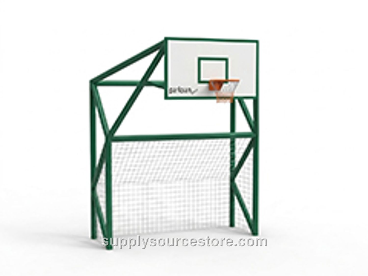 Basketball Hoop and Soccer Goal