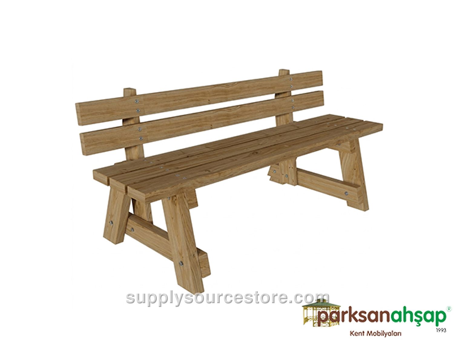 Wooden Bench 140(L) x 30(W) x 45(H)
