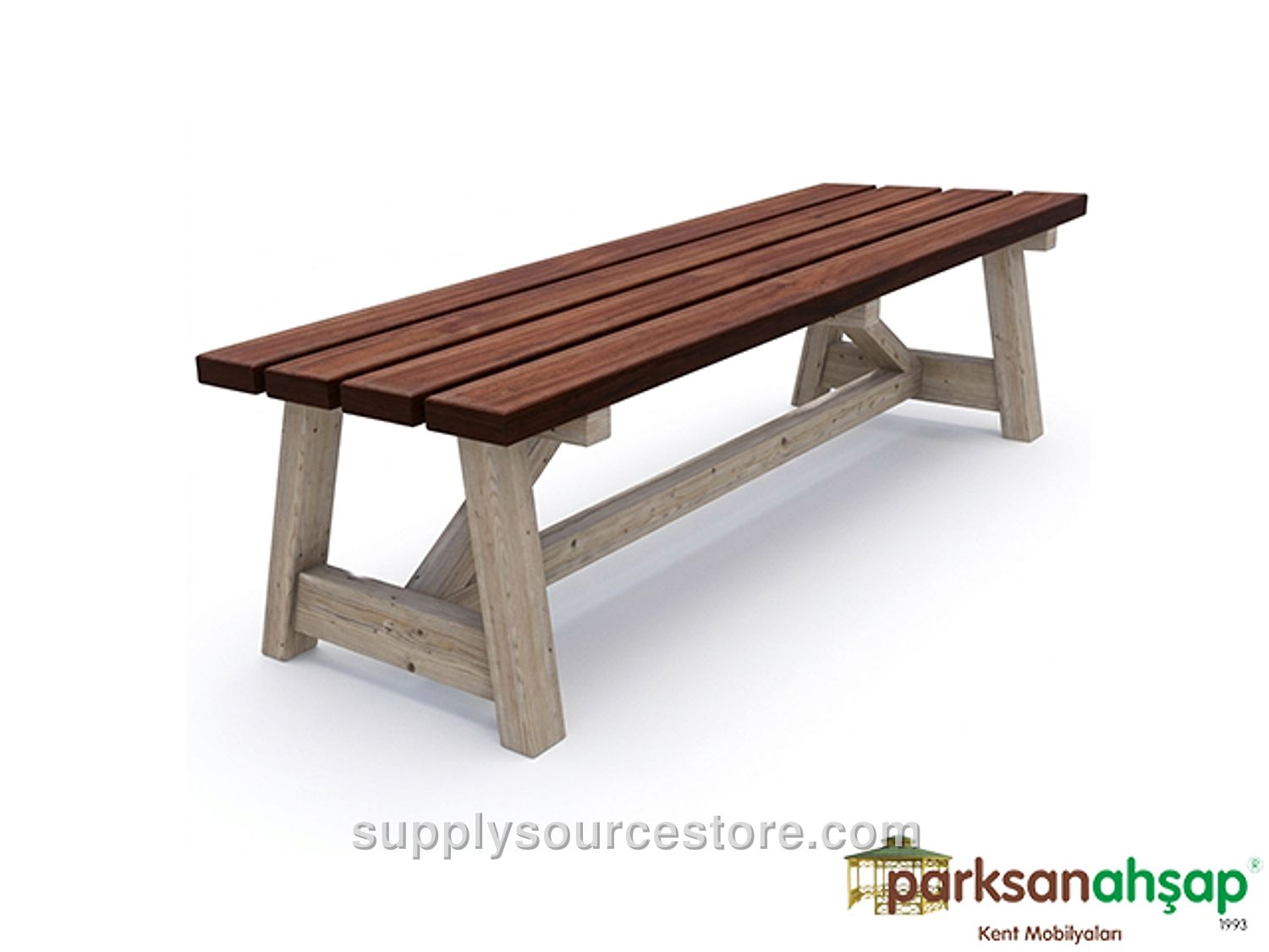 Wooden Bench 180(L) x 40(W) x 45(H)