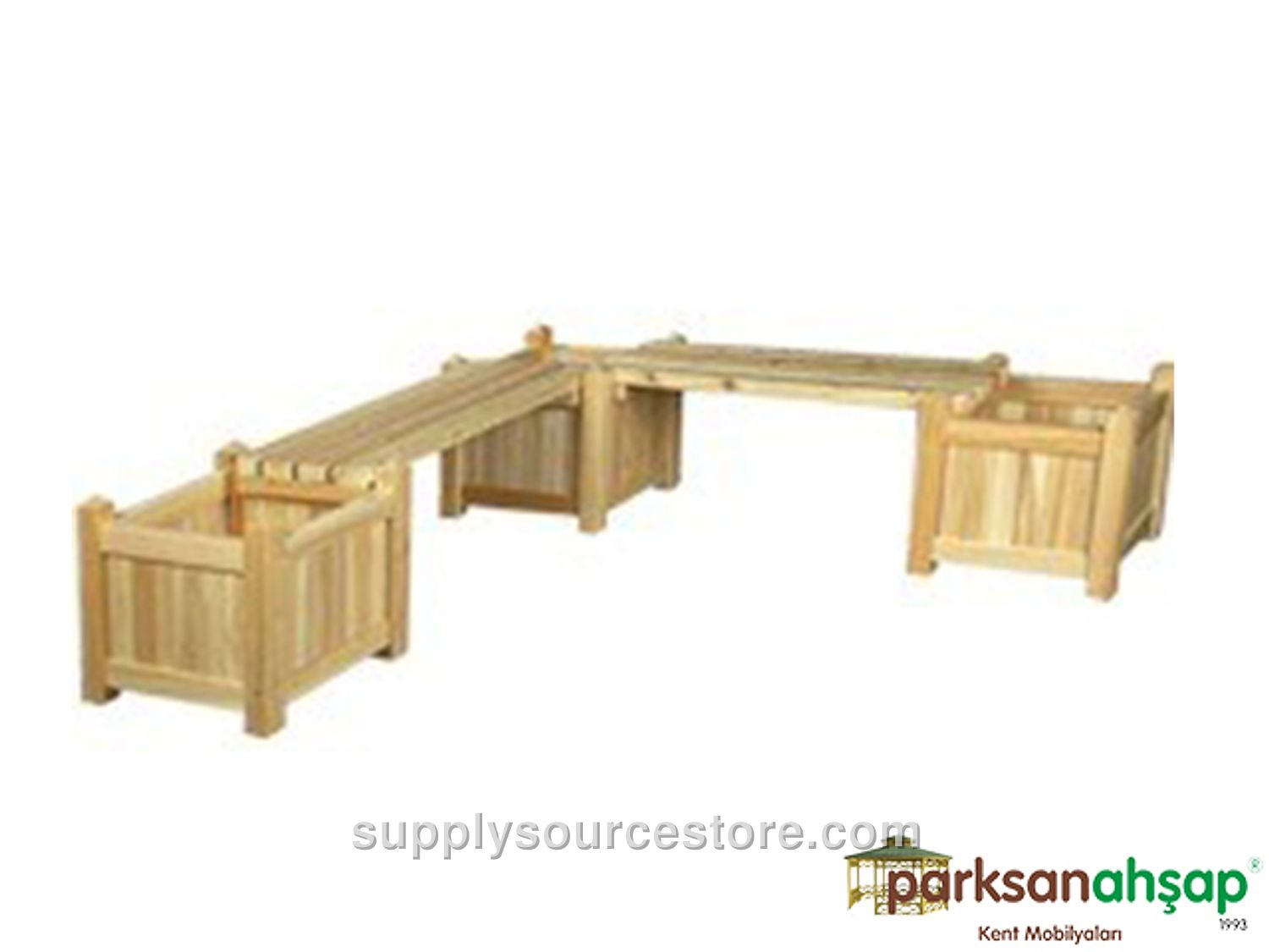 Wooden Planter Bench 300(L) x 60(W) x 60(H)