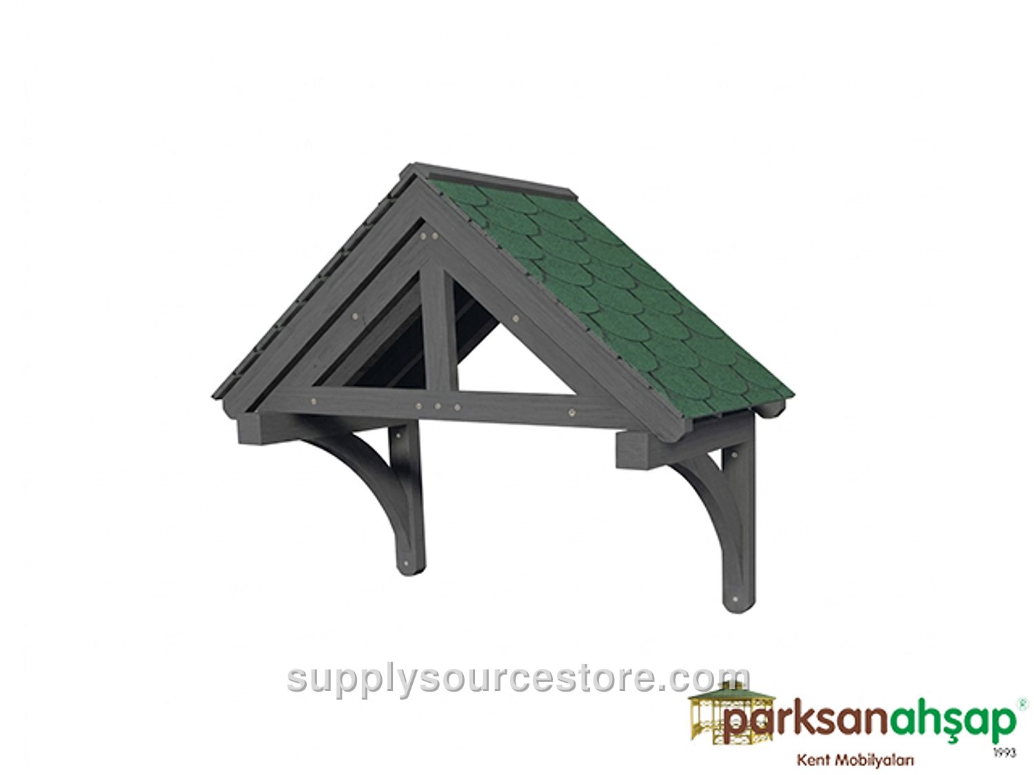 Wooden Door Entrance Canopy 175(L) x 78(W) x 145(H)