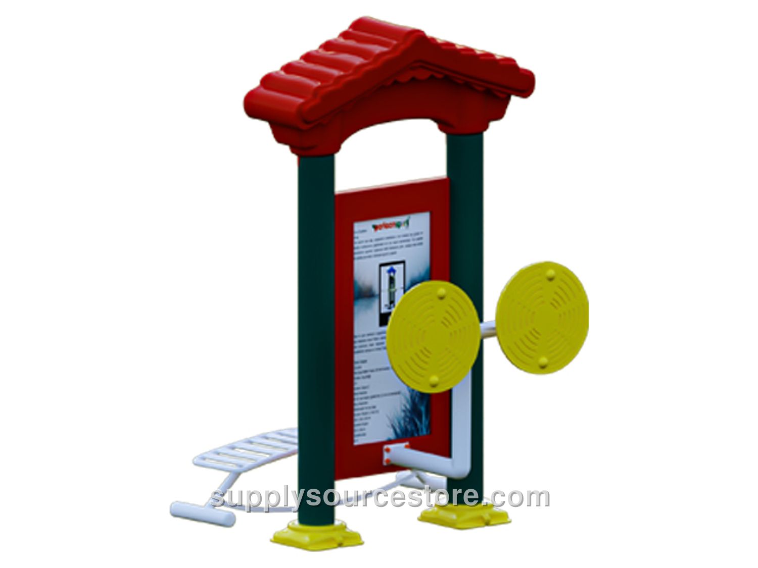Park Sports Equipment Panel Crunch, Push‑Up and Arm Rotation 81502