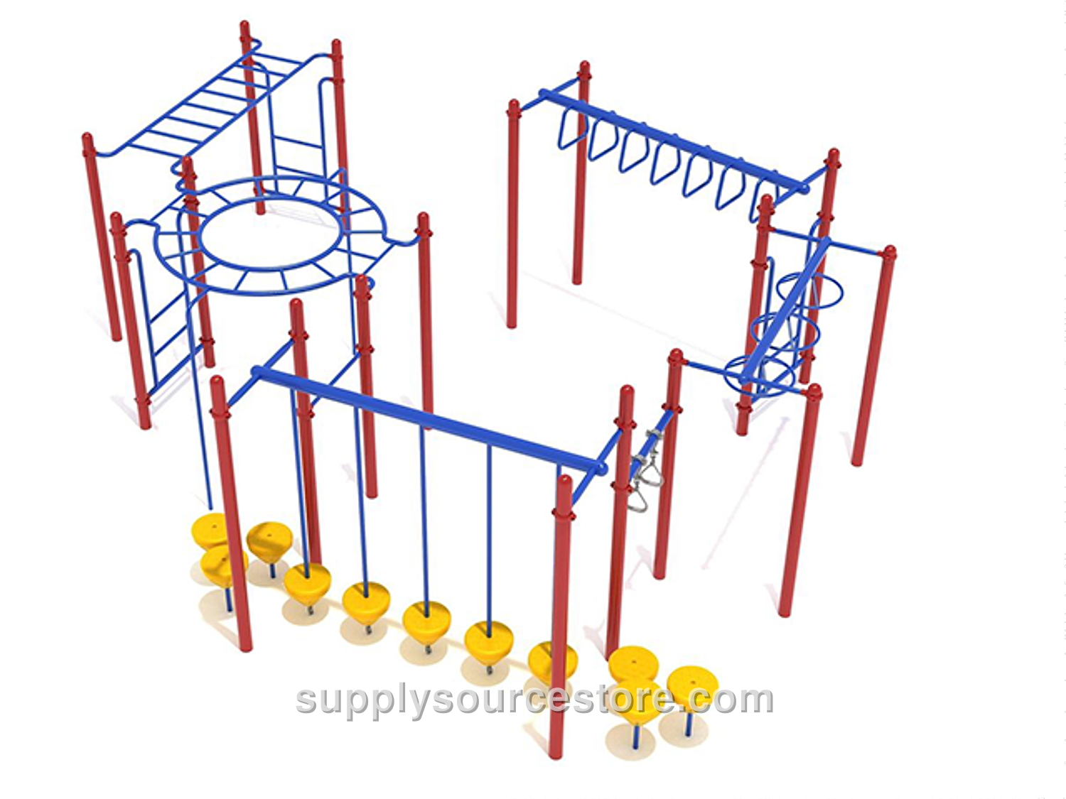 Kids Bar and Pull-Up Bar Fitness Equipment Set