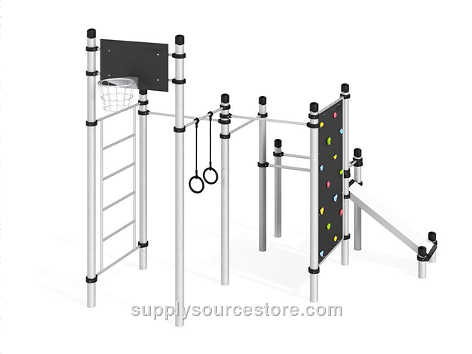 Kids Bar and Pull-Up Bar Set