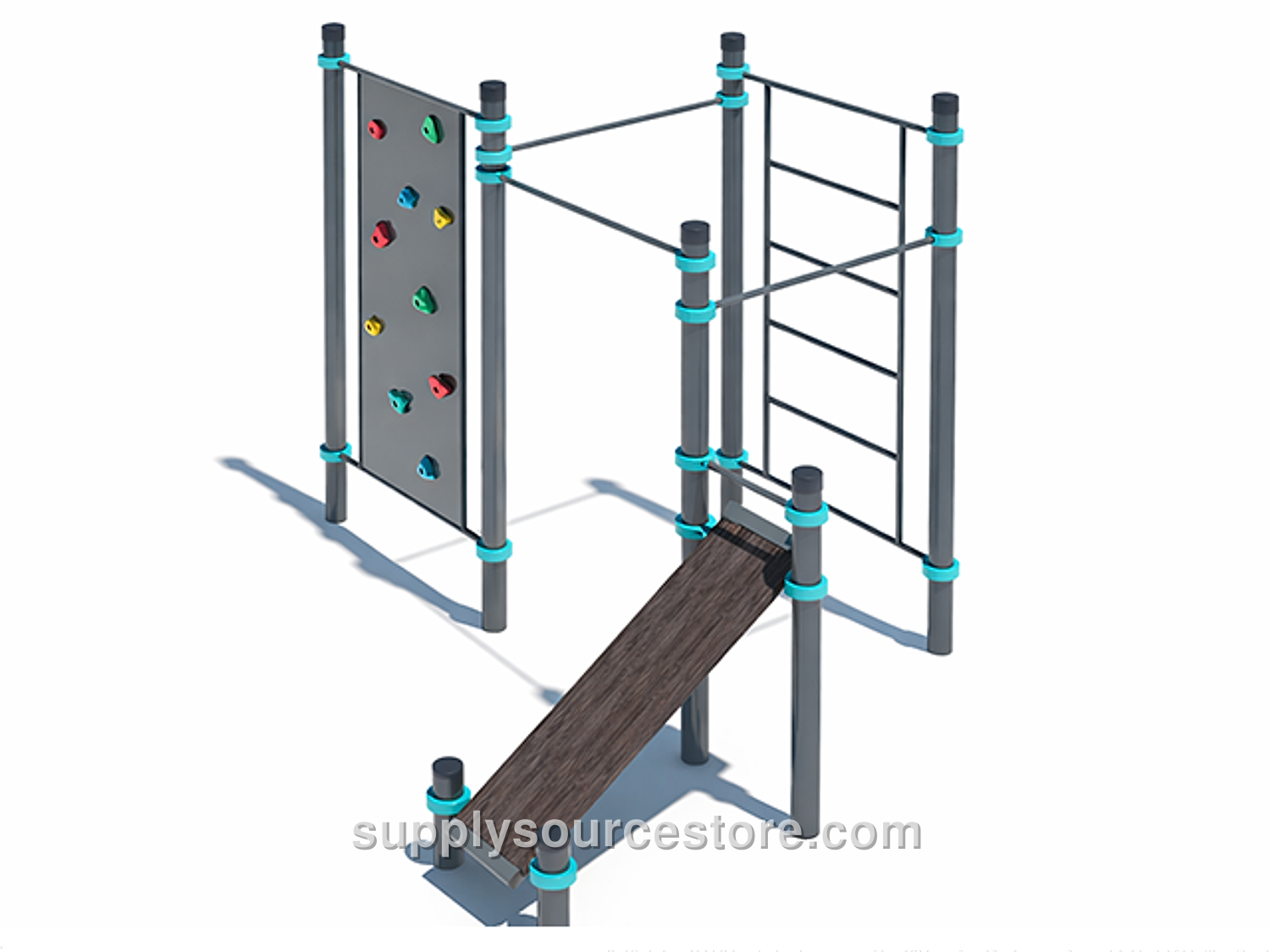Children's Bar, Pull-Up, and Sit-Up Equipment Set