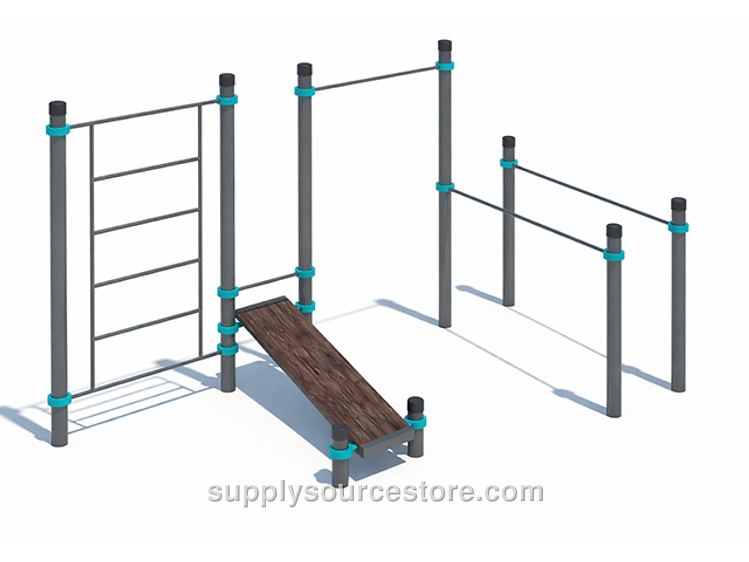 Outdoor Bar, Pull‑up and Crunch Set