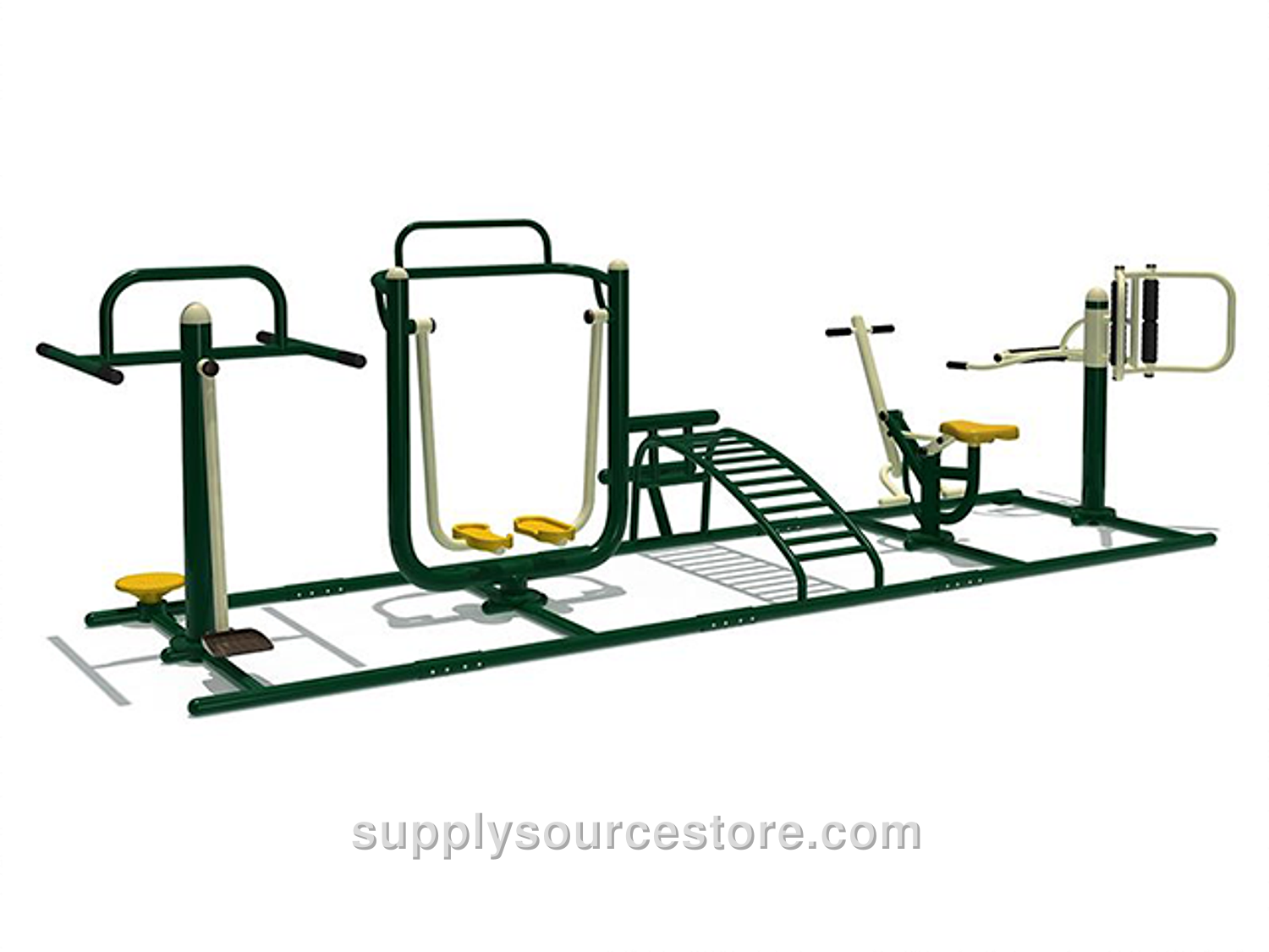 Outdoor Multi Fitness Equipment 8-Piece Set