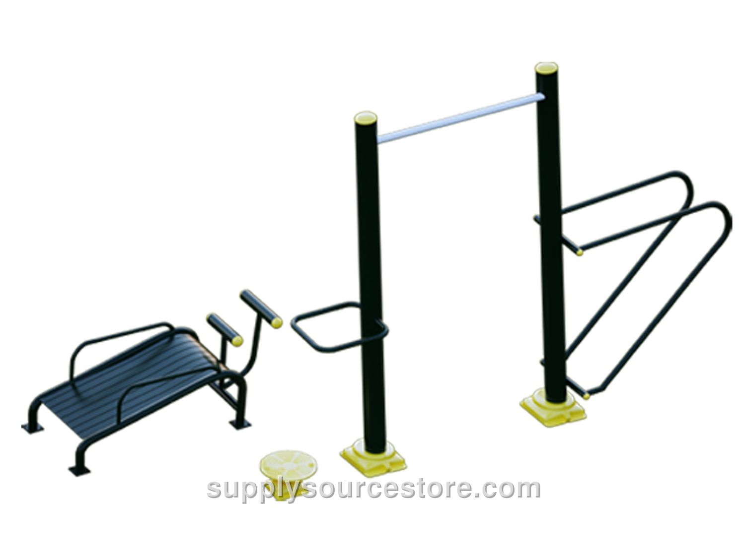 Sit-Up, Push-Up and Pull-Up Bar
