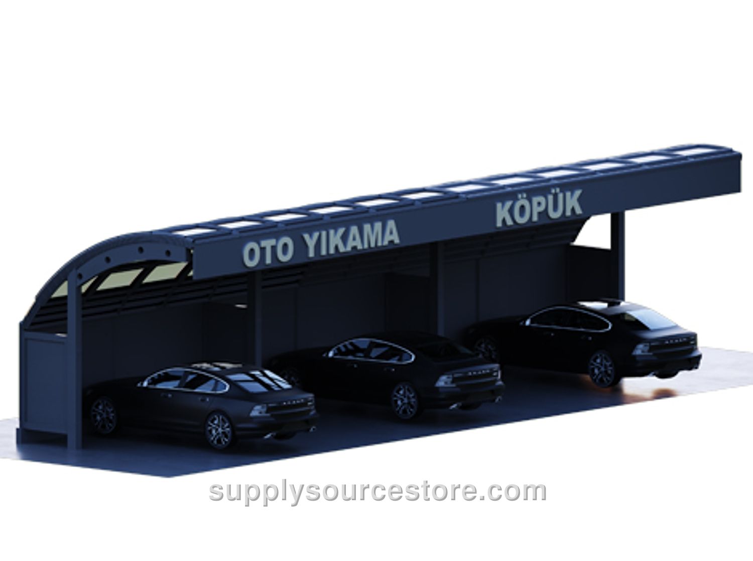Car Wash Canopy (3 Vehicles)