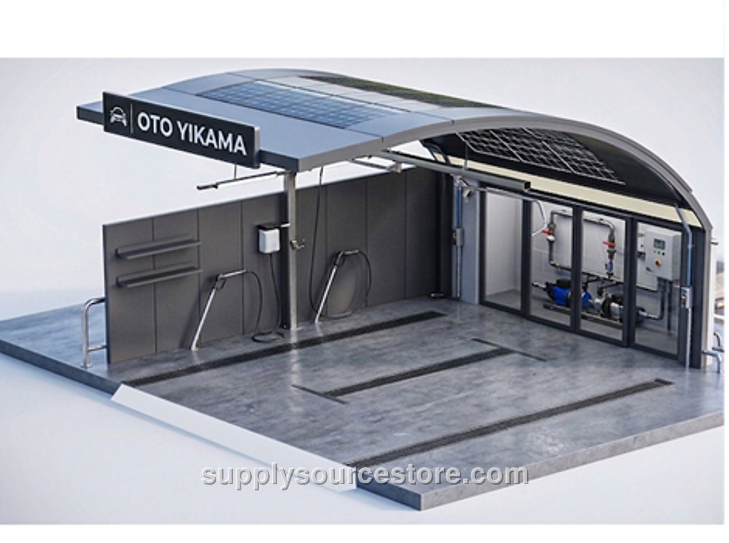 Car Wash Canopy (Custom Design, 1 Vehicle)