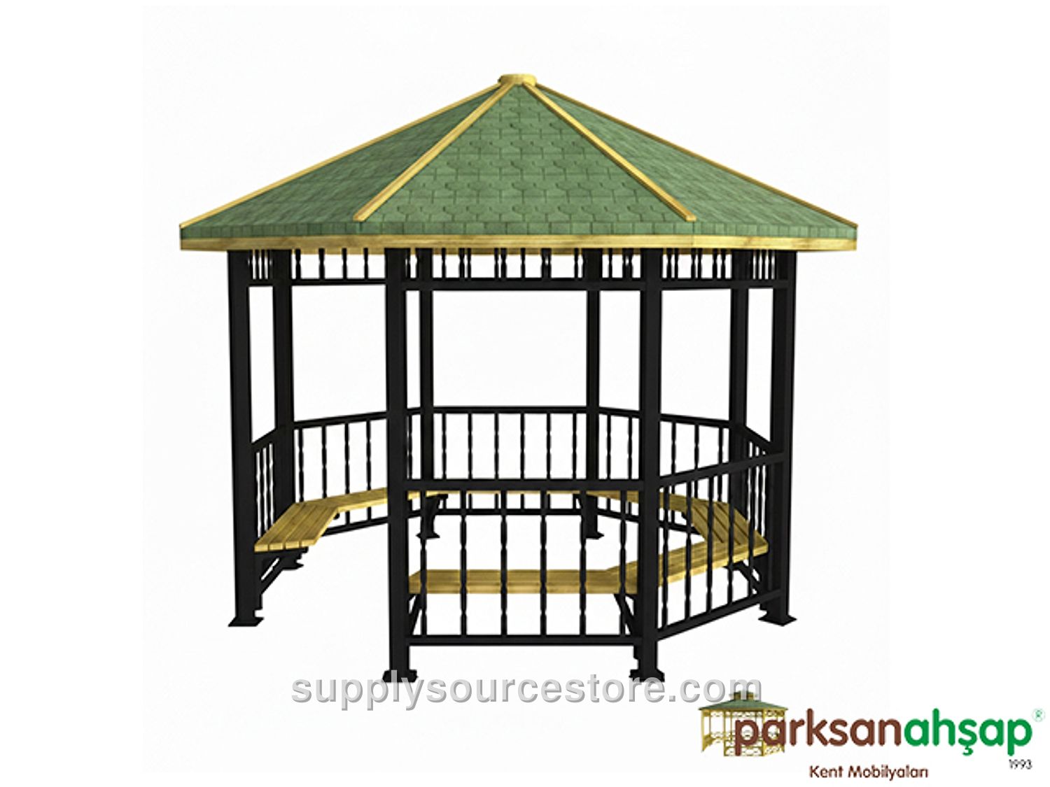 Metal Octagonal Gazebo