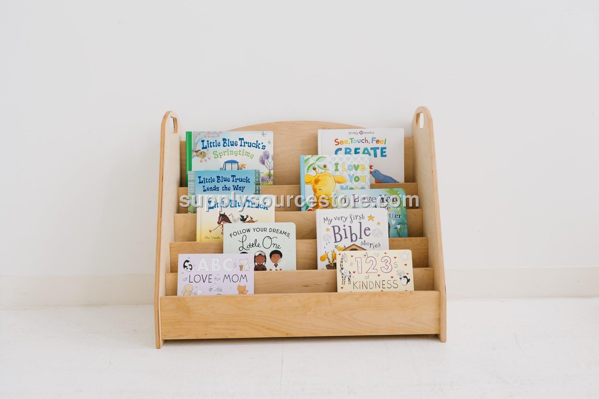 Large Wooden Montessori Bookcase