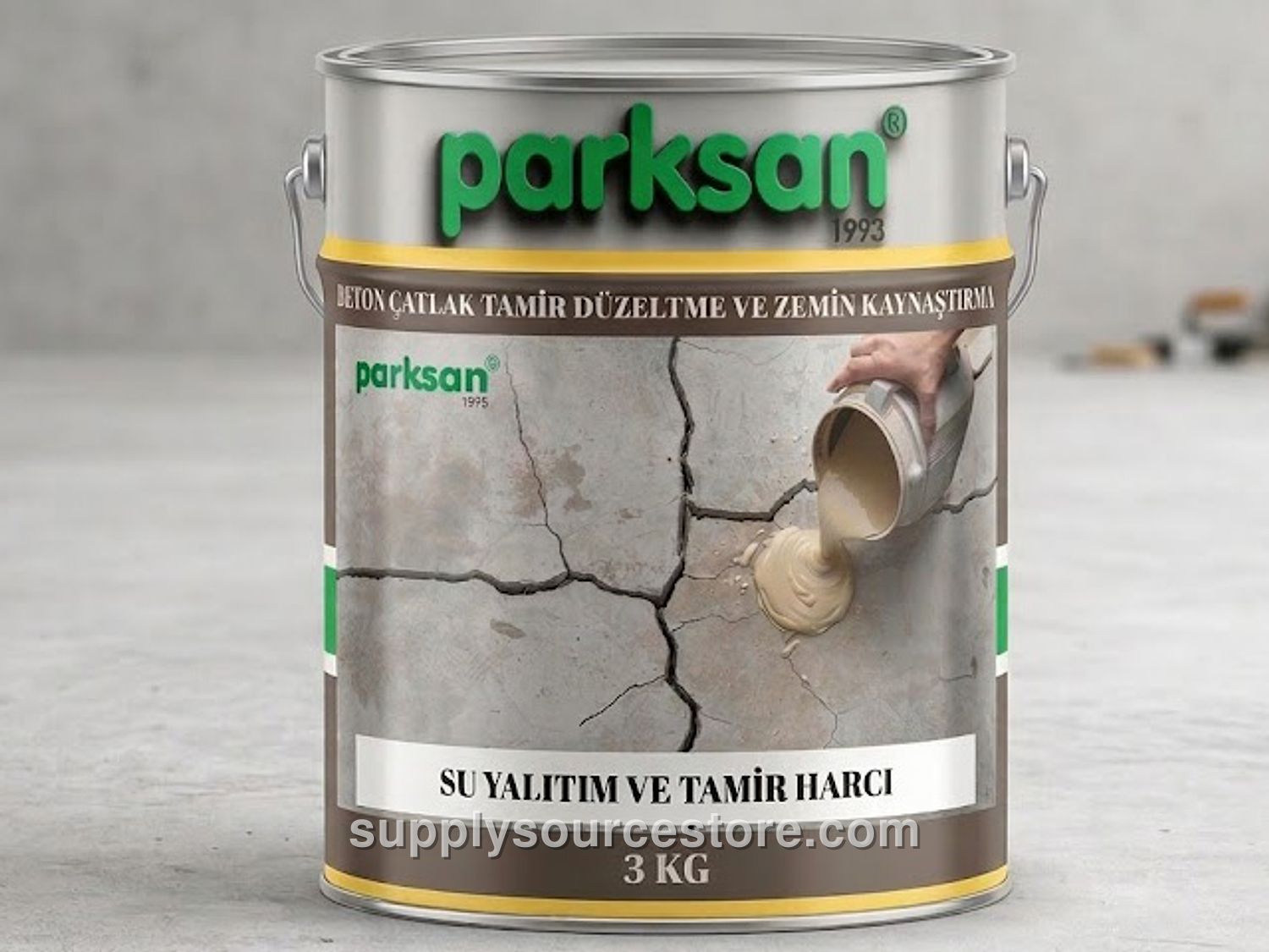 Concrete Crack Waterproof Repair Mortar (3 KG (6.6 lb))