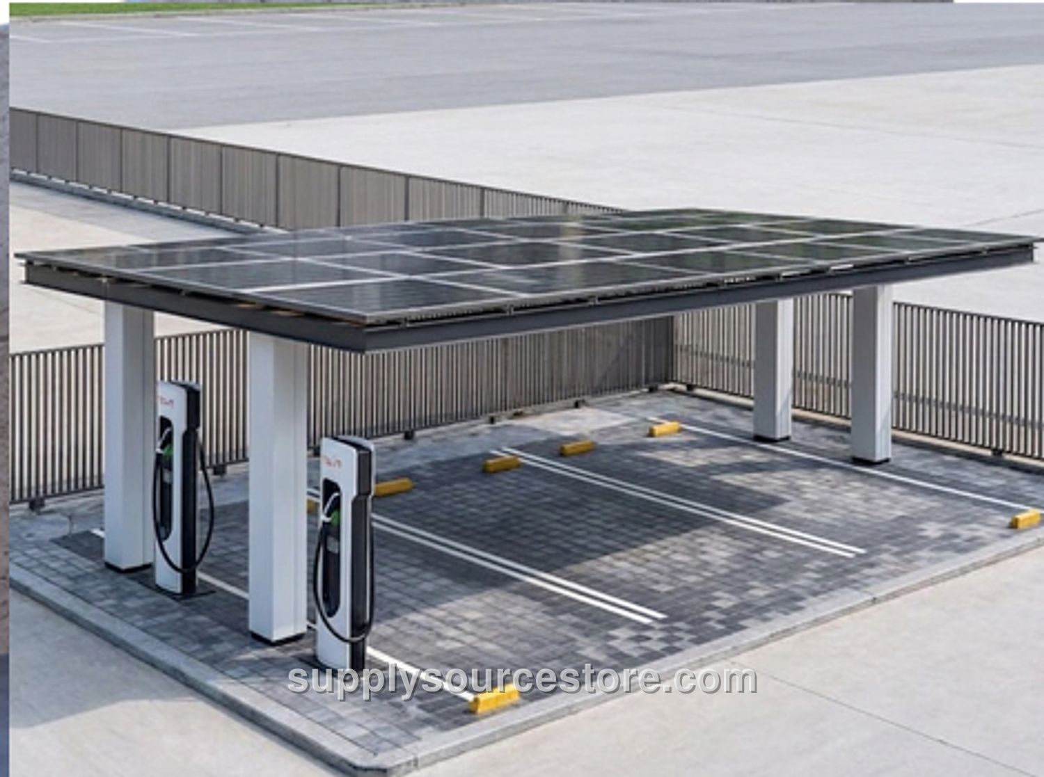 Solar Carport – 3-Vehicle Solar-Powered Custom Project
