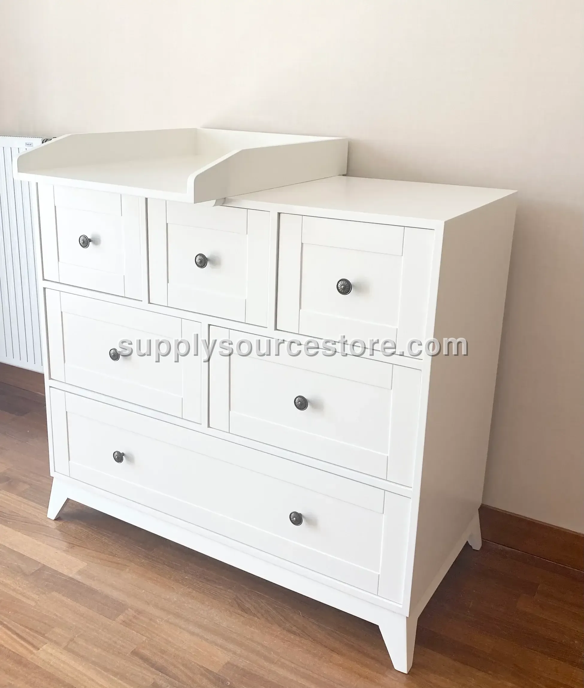 Cloud Series Dresser - Alt FOLDING With Shelf Dresser