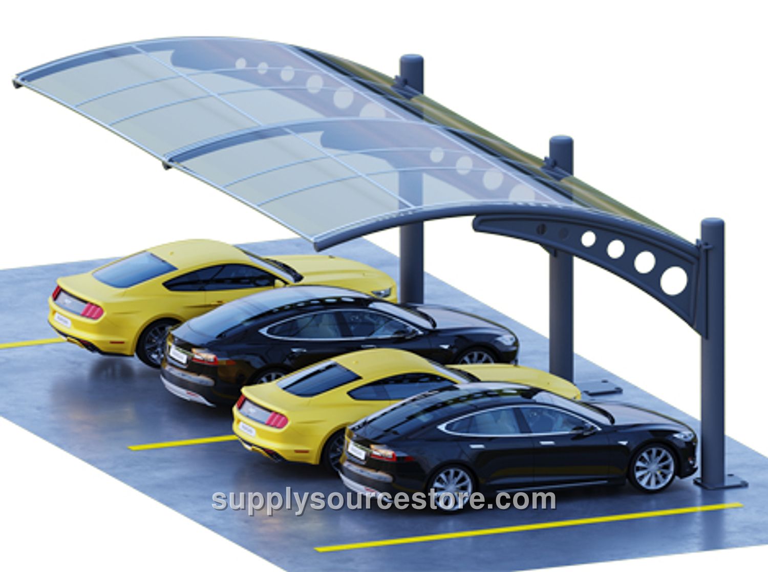 Parking Shelter (4 Vehicle)