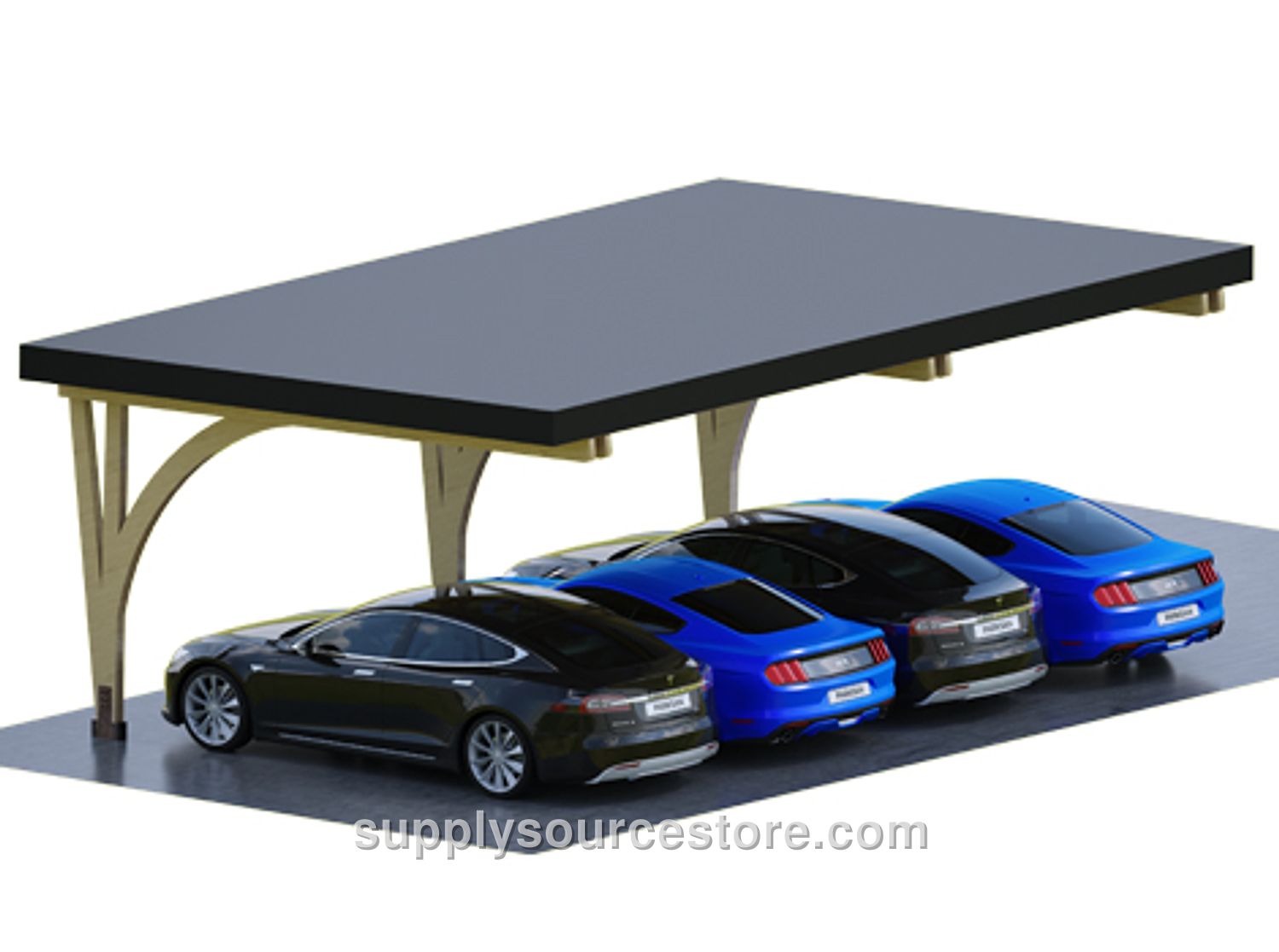 Car Parking Canopy (4 Vehicle)