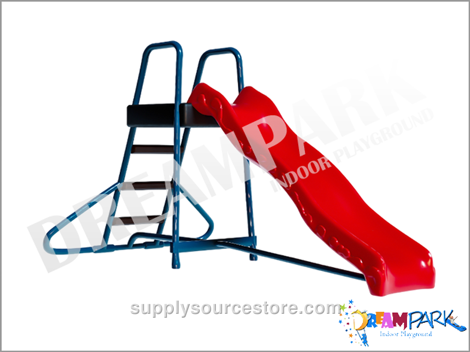 Metal Garden Slide Set