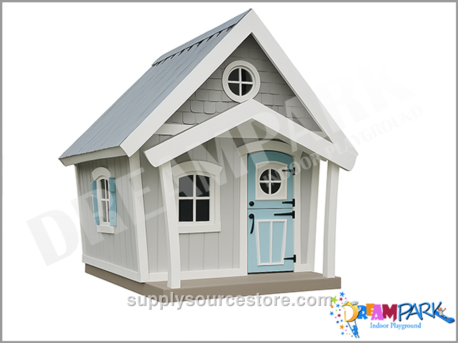 Loft Wooden Playground House