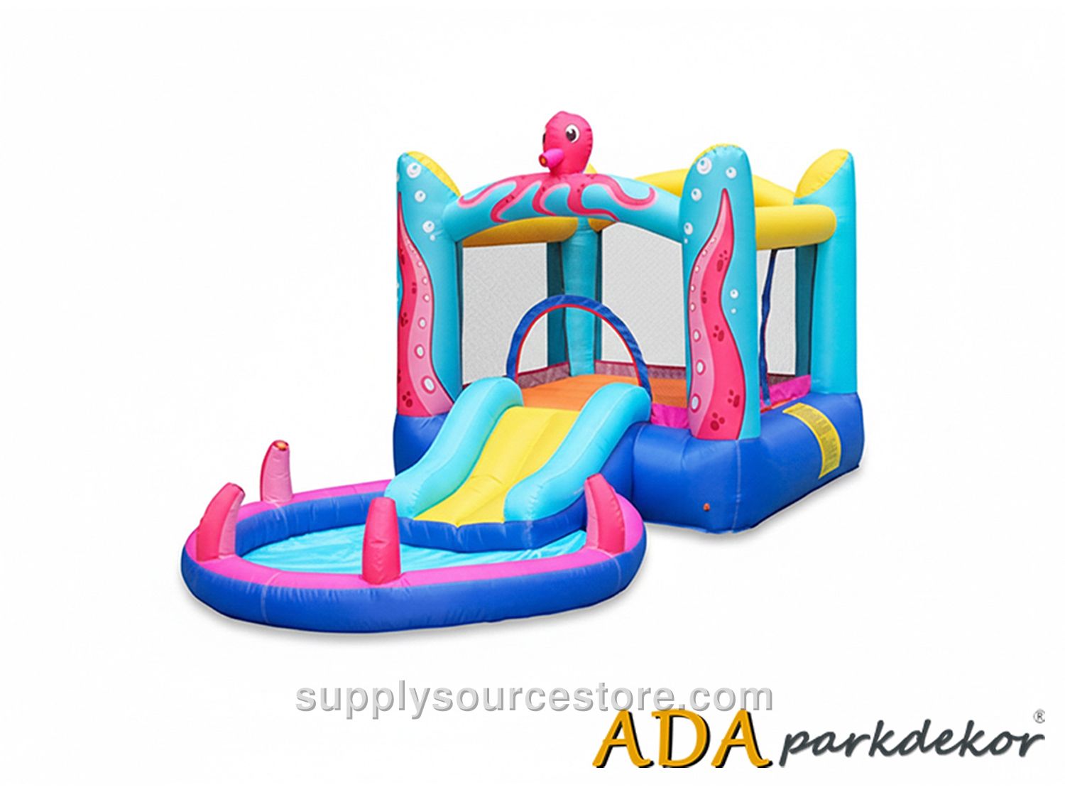 Inflatable Octopus Pool Playground