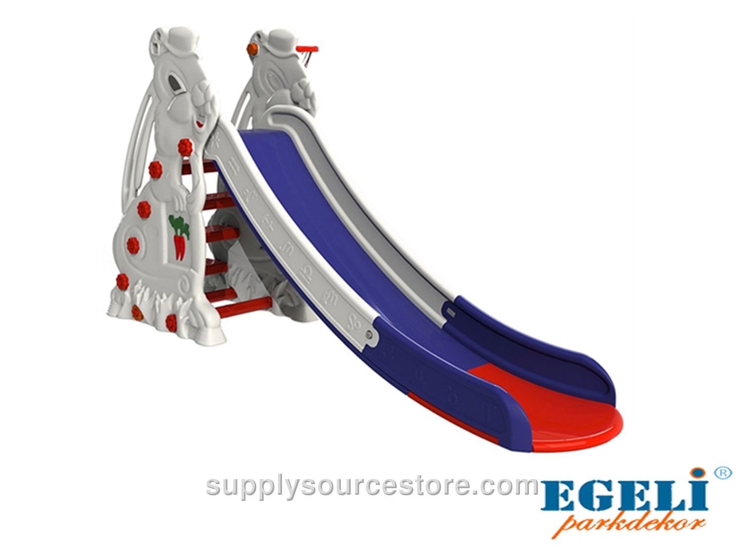 Bucket-Style Large Bunny Slide