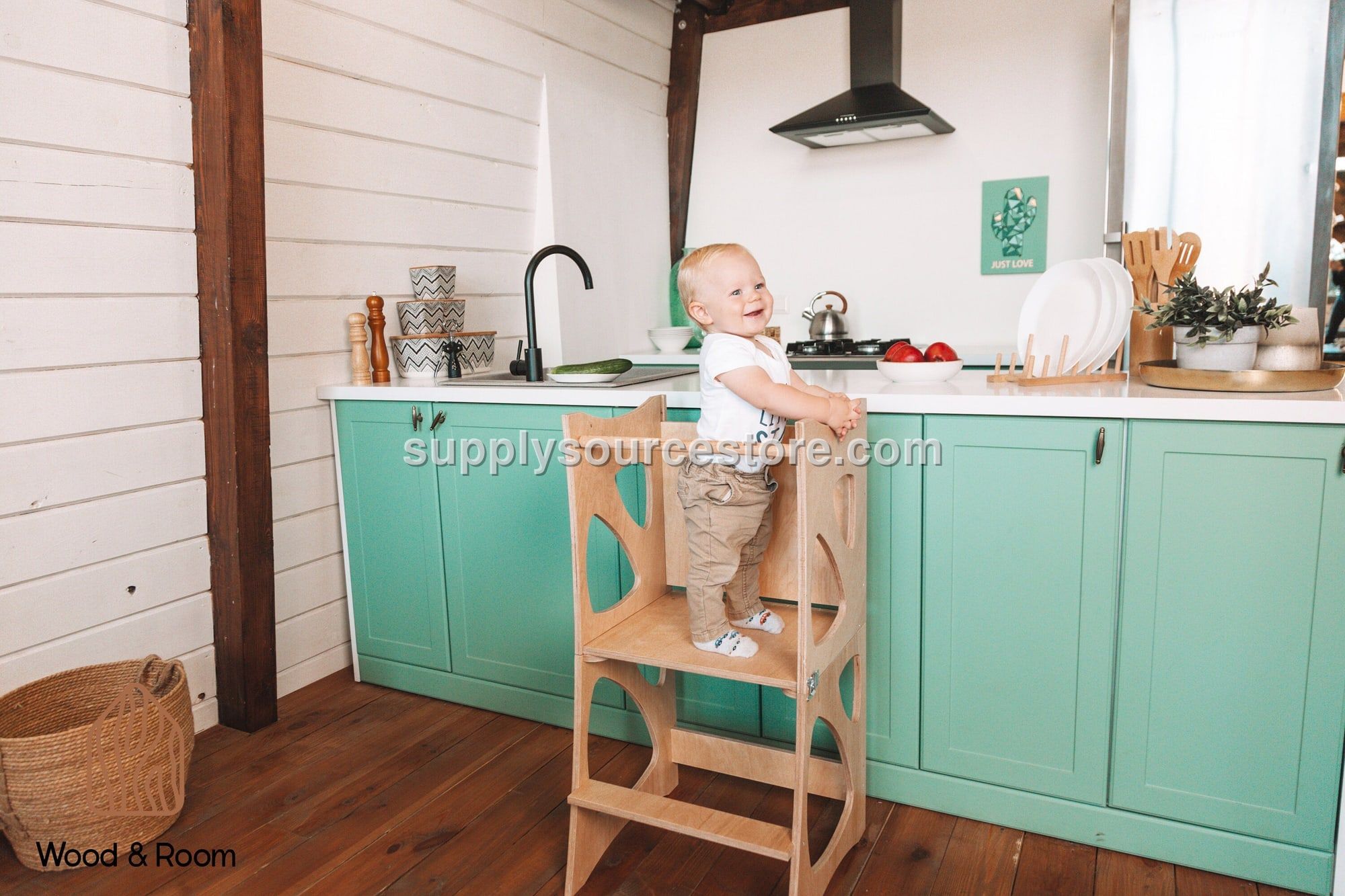 Montessori Wooden Kitchen Tower | Learning Tower