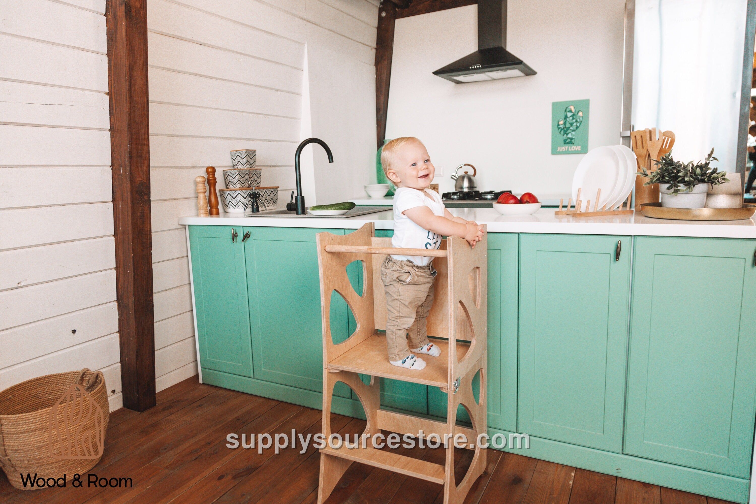 Montessori Wooden Kitchen Tower | Learning Tower