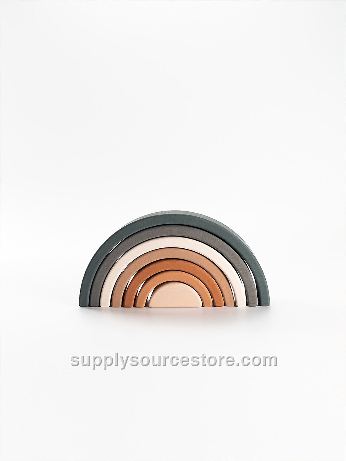 Wooden Rainbow toy / Grass