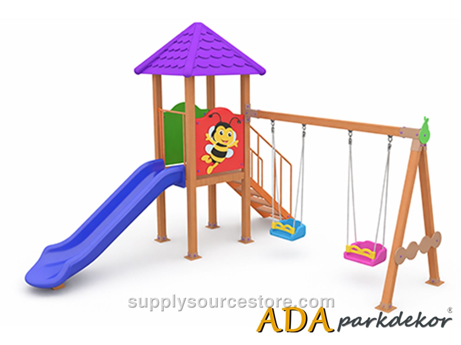 Wooden Series Children's Playground