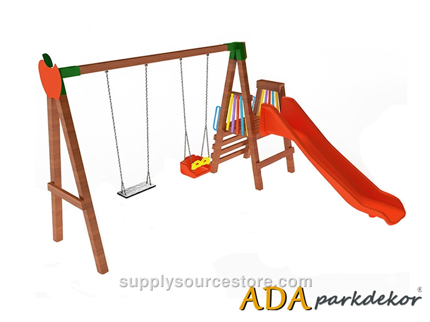 Dual Swing Slide Set