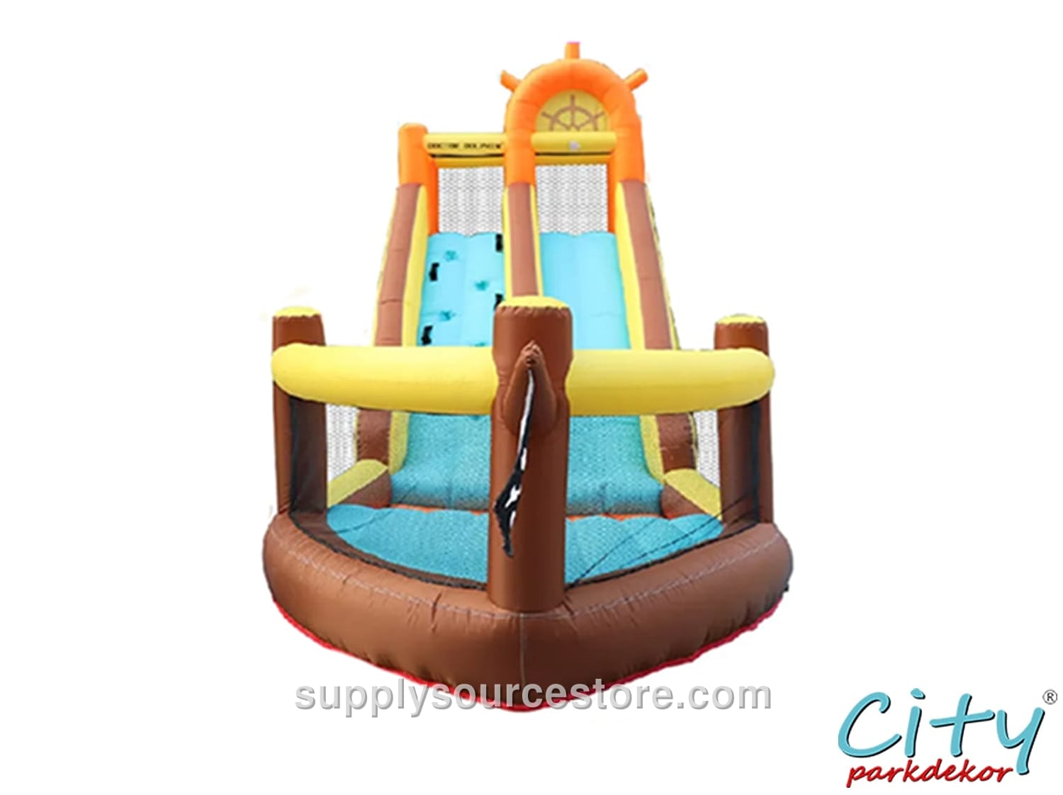 Inflatable Playground Ship Slide