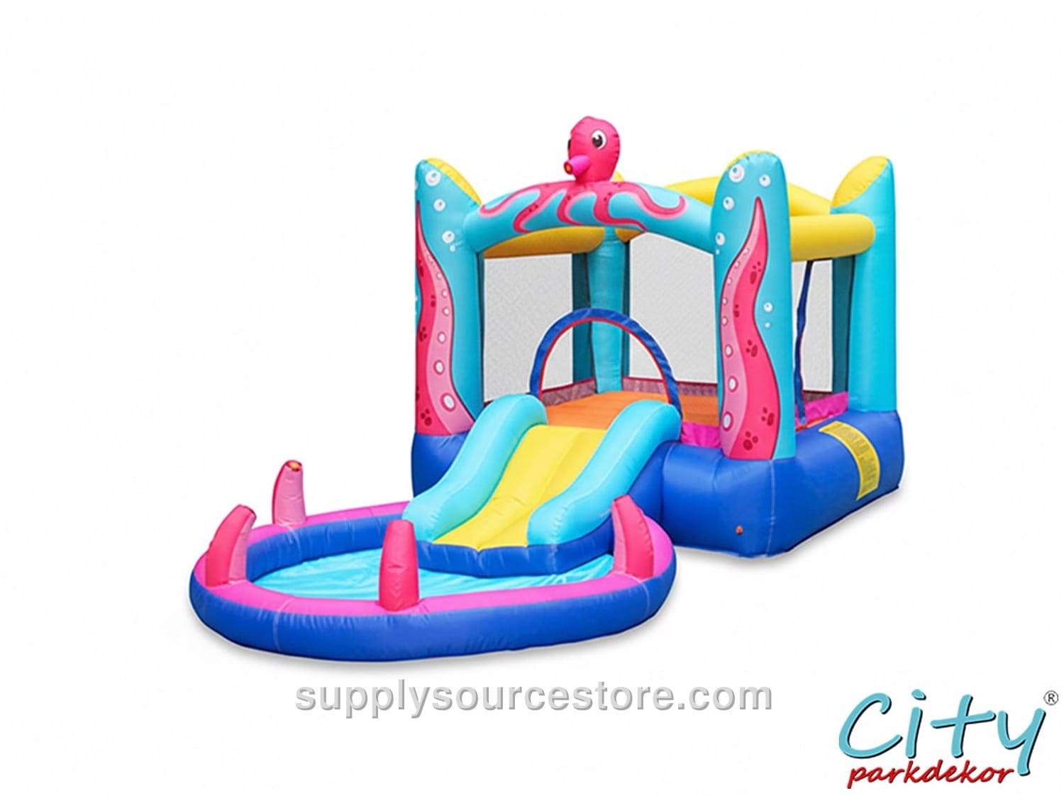 Inflatable Octopus Pool Playground