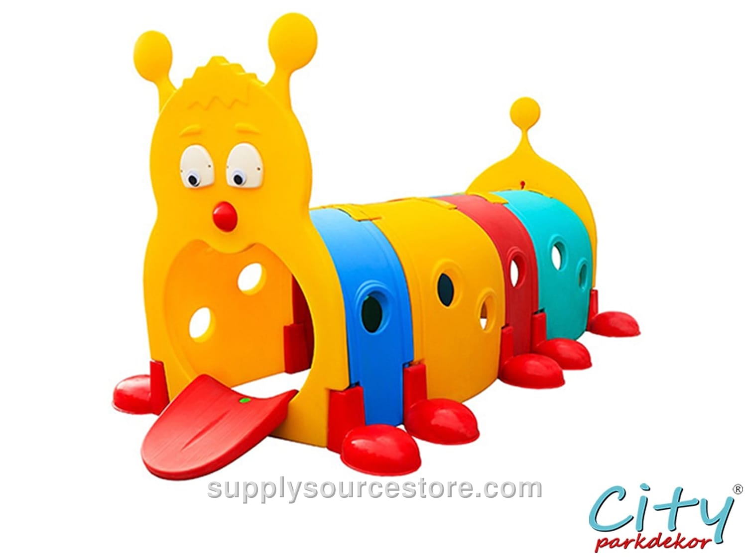 Caterpillar Play Tunnel Four-Section