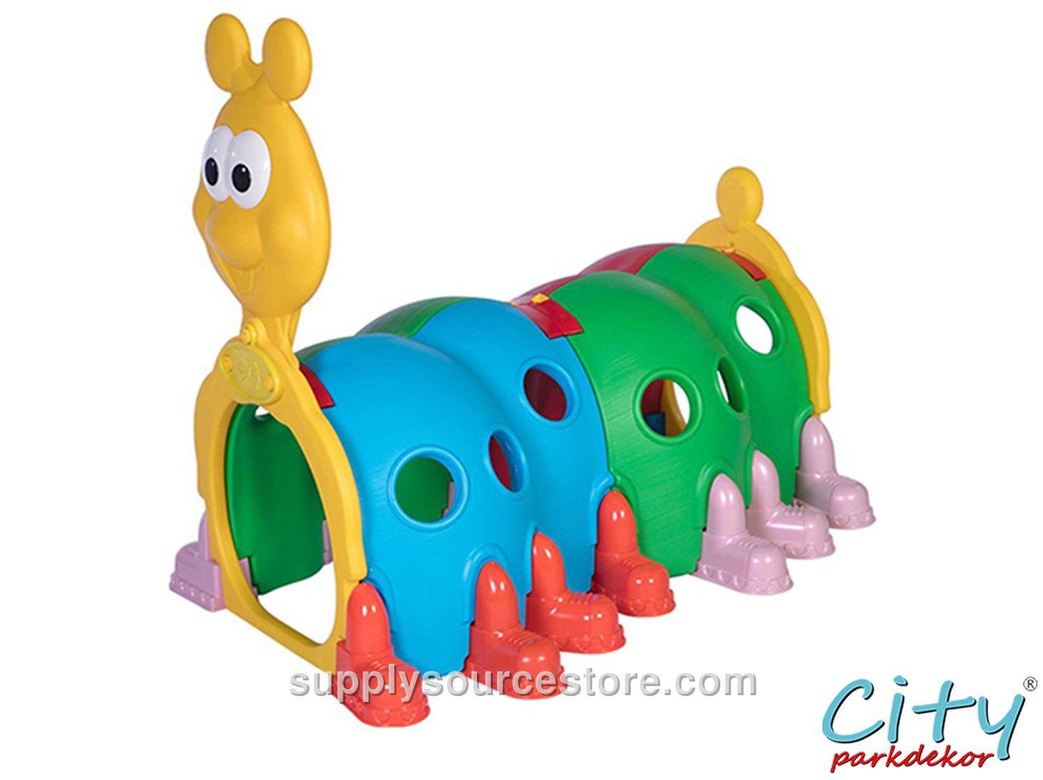 Colorful Caterpillar Play Tunnel