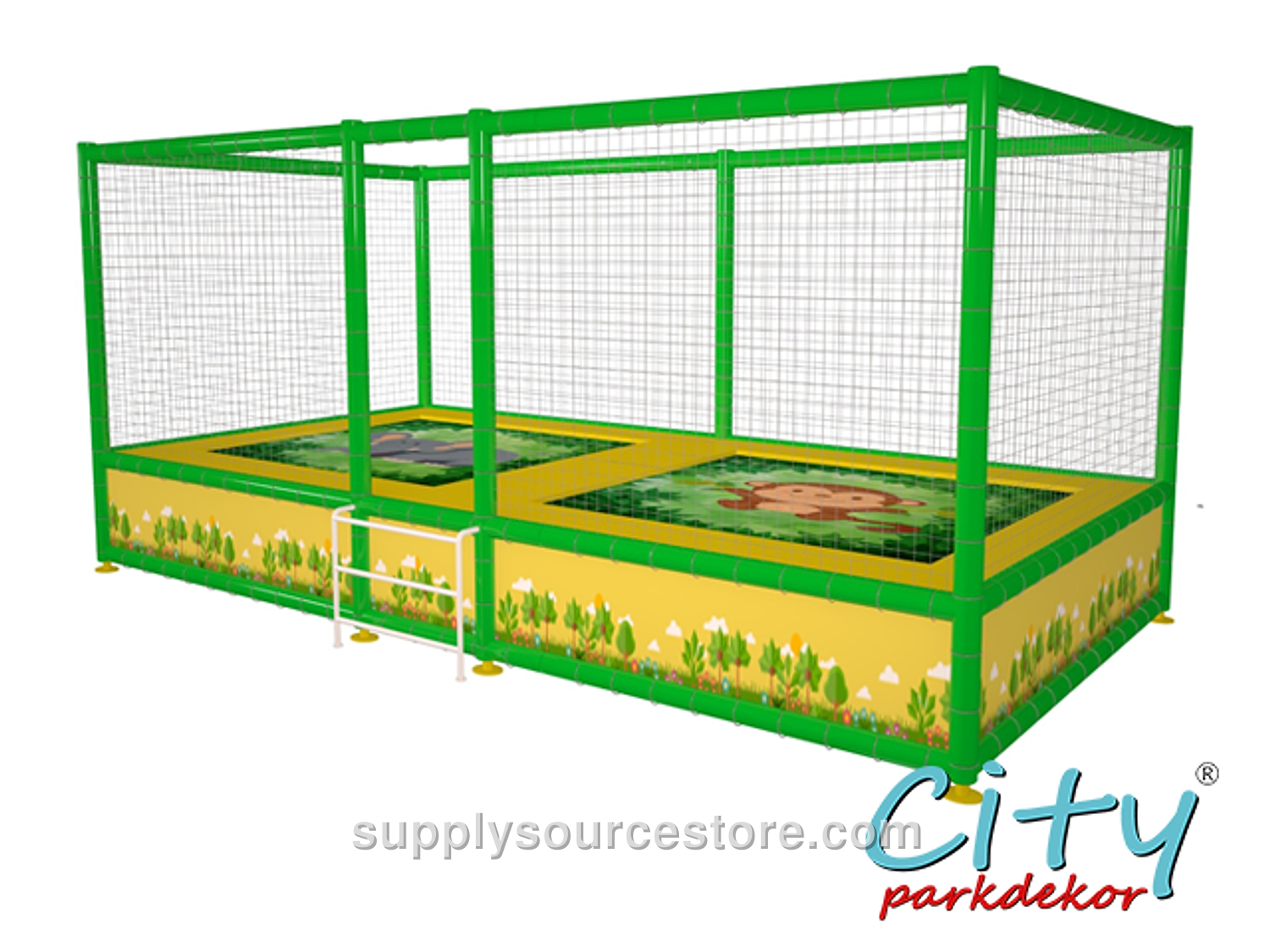 Trampoline (Double Mesh Guard) 305×515 cm (120 x 203 in) · SS-010691