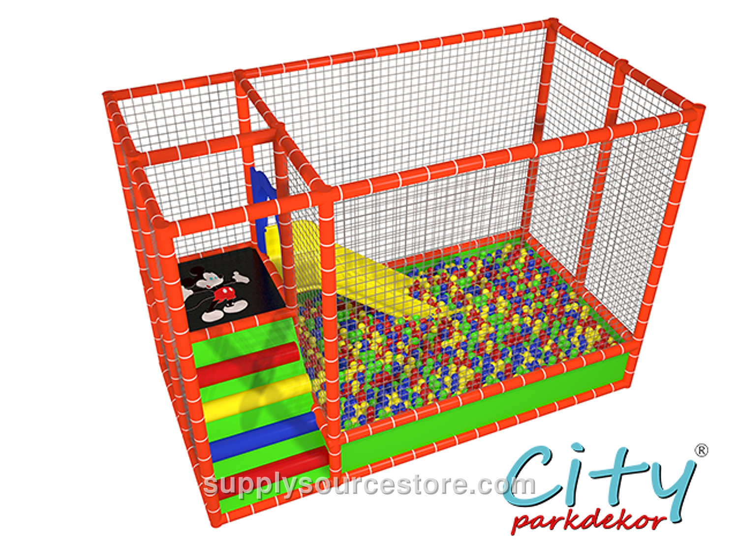 Netted Ball Play Pool (Soft Play) · SS-010697
