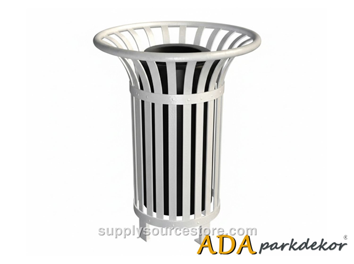 Outdoor Metal Litter Bin